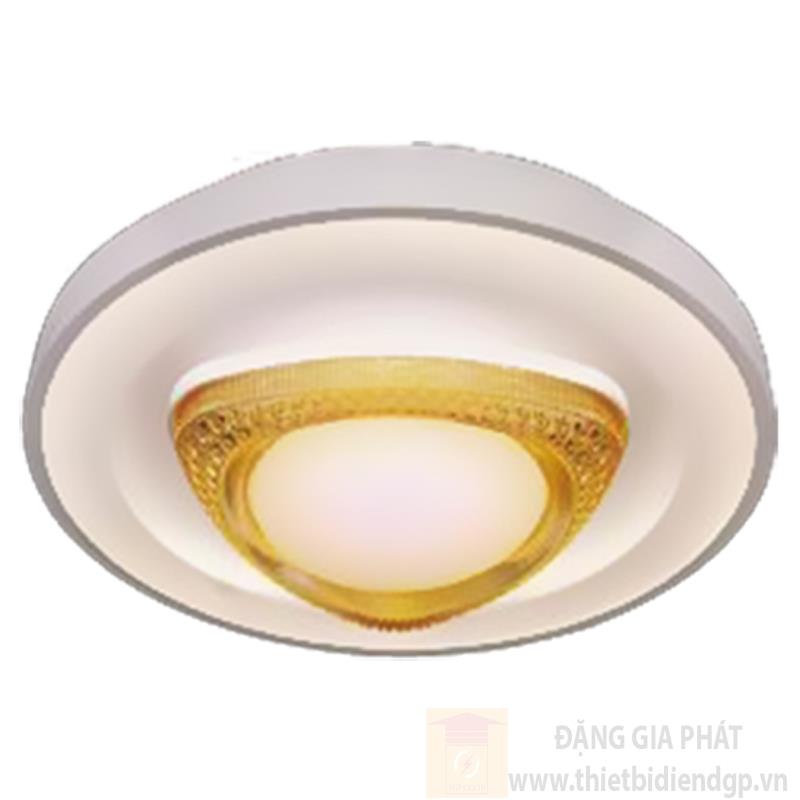 Đèn ốp trần Led tròn Ø500*H100, 3 màu